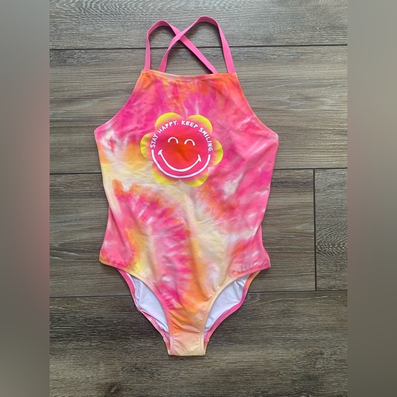 Zara Other - Zara Kids Pink and Orange Tie-Dye One piece/ size SIZE 13-14 см 164 Host Pick ⭐️